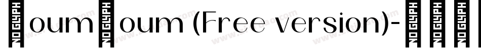 BoumBoum (Free version)字体转换